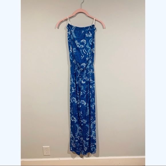 Lily Pulitzer strapless jumpsuit, size xxs - Picture 3 of 4